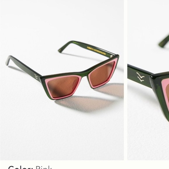 I-Sea x Anthropologie Rosy Colorblock Sunglasses - Picture 7 of 7